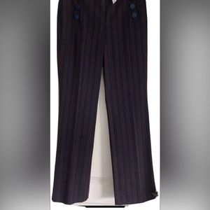 NWT Ann Taylor Loft Women’s Size 6 32” Sailor Navy Pants Retail $79